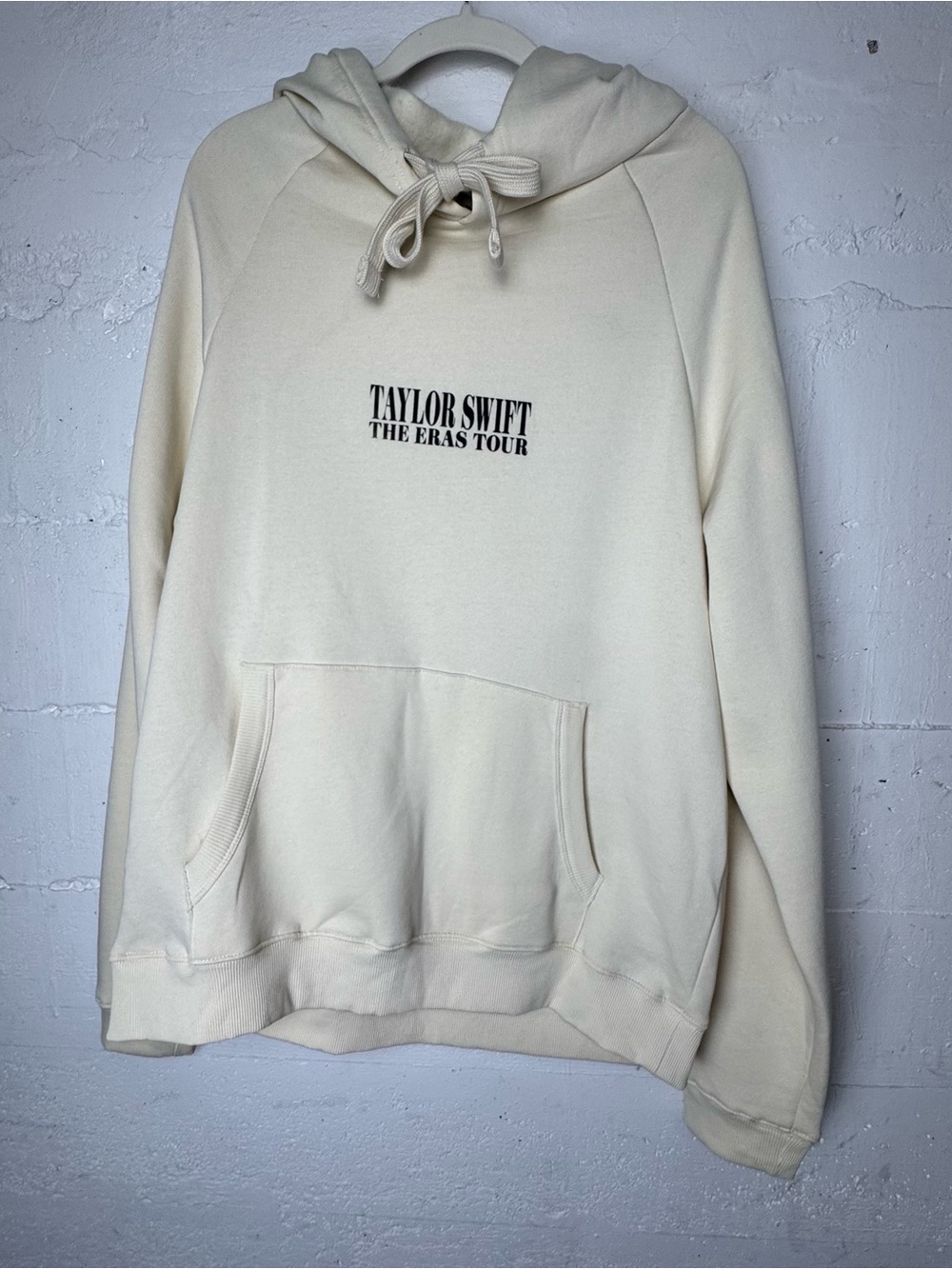 Taylor Swift The Eras Tour Cream Hoodie Official Merch Never Worn Medium M